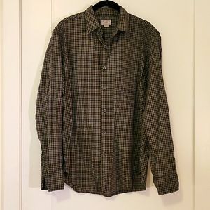 J. Crew Casual Green Button Down in Medium